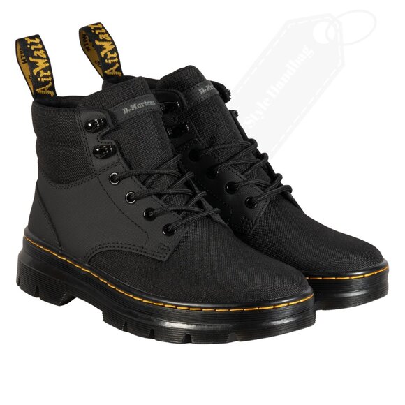 Dr. Martens Unisex Rakim Fashion Boot, Black Extra Tough 7 US Men / 8 US Women main image 15
